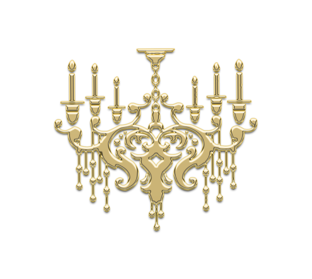 chandelier decoration decor gold 3006697